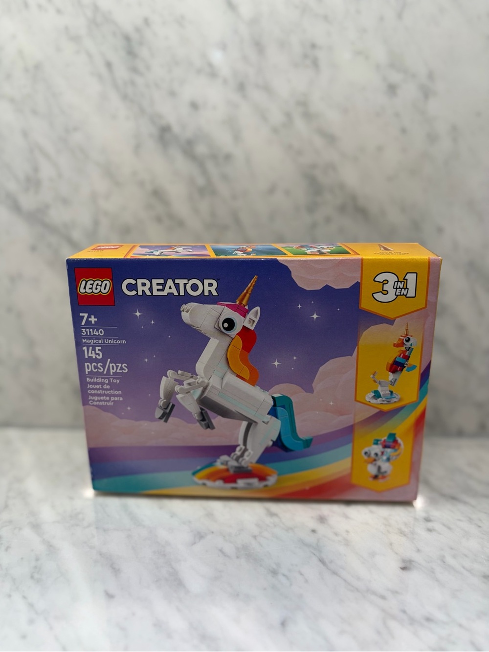 NWT LEGO Creator 3-in-1 Magical Unicorn Set #31140